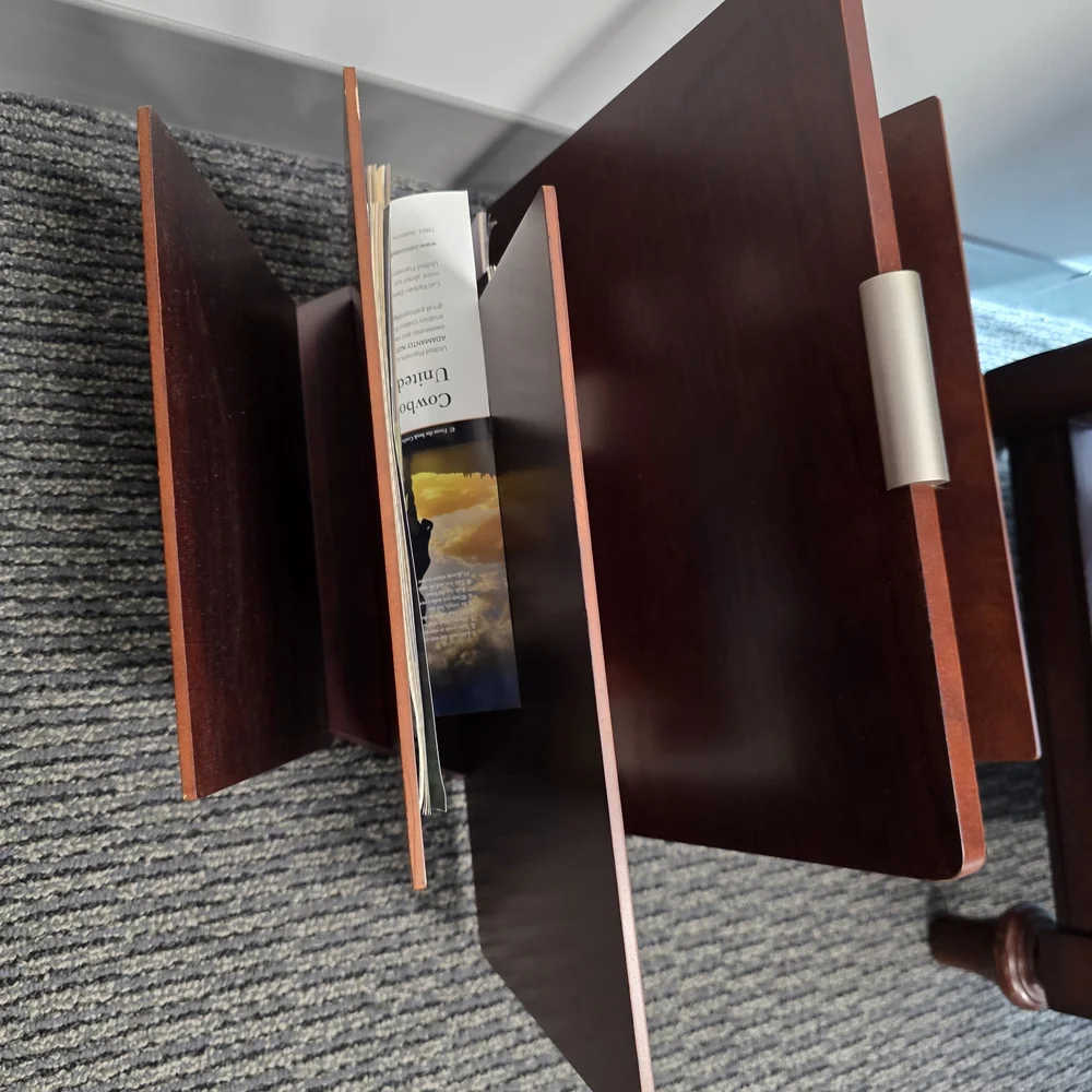 Wooden Magazine Rack - Picture 4 of 5